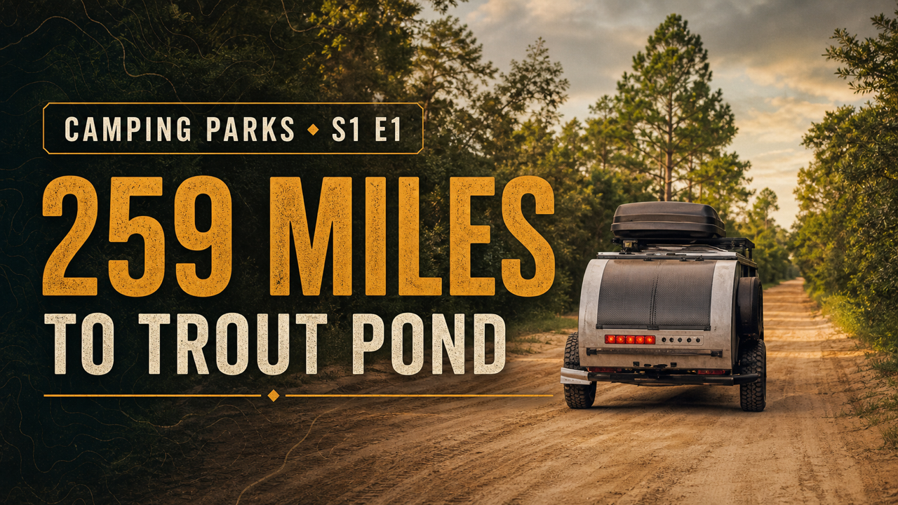 Camping Parks Episode 1 thumbnail: Jeep and teardrop camping in Ocala